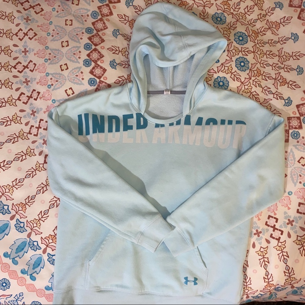 Light Blue Under Armour Sweatshirt
